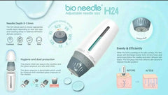 Ammuri Adjustable Derma Roller – 6-in-1 Microneedle Skin Tool for Face, Hair & Body