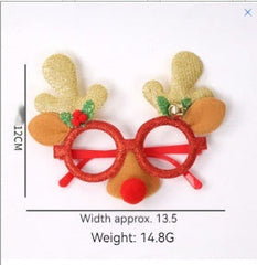 Dance Party Christmas Decorative Glasses Frame