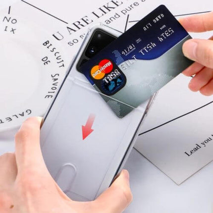 Soft TPU Clear Case With Card Slot - For Samsung S20 Ultra