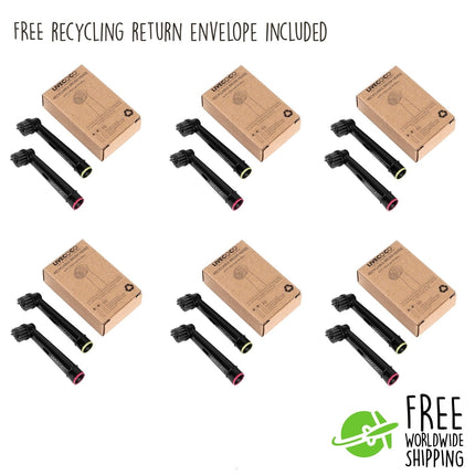 Recyclable Brush Heads-Oral-B* Compatible-12 Brush Heads