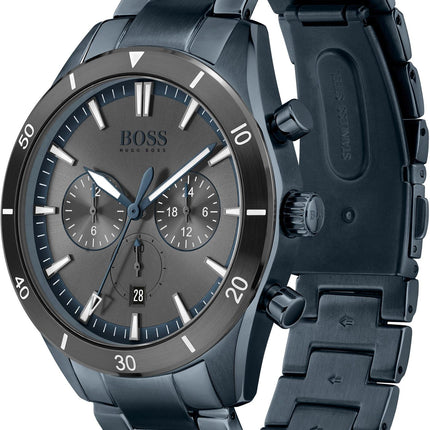Hugo Boss Men's 1513865 Chronograph Blue Stainless Steel Watch