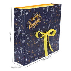 Christmas beautiful countdown calendar gift box
