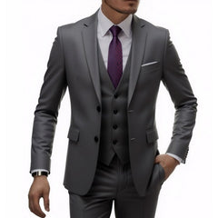 European And American Men's New Business Casual Suit Set