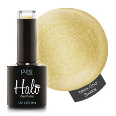 Gel Nail Polish Yellow Gold 8ml