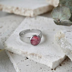Ruby Red / Silver