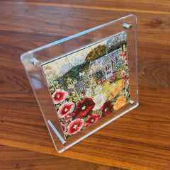 Double Sided Acrylic Frame - For MINI QT 140x140mm