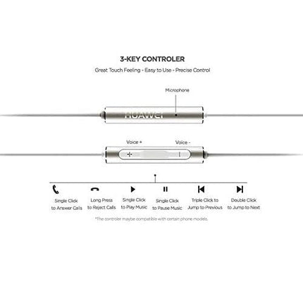 Huawei AM116 In-Ear Stereo Headset - White