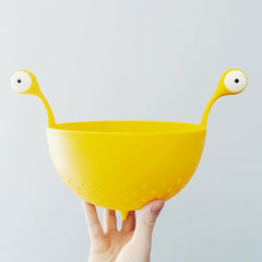 Big Eyes Plastic Fruit Basket Multifunction Vegetable Drain Basket