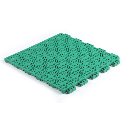 Basketball Court Flooring System - Half Court | Includes Court Markings
