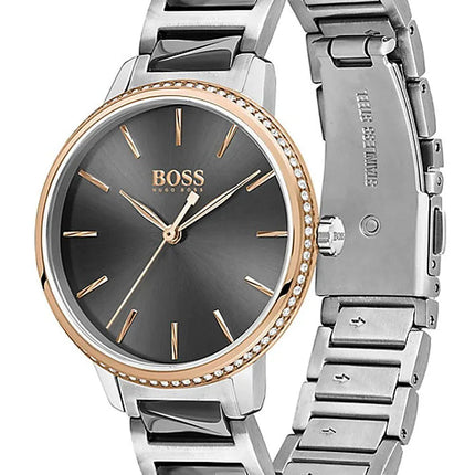 Hugo Boss Women's 1502569 Signature Two-Tone Stainless Steel Watch
