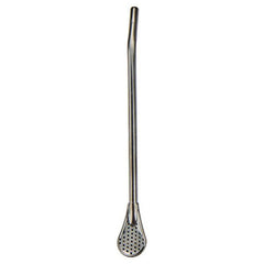 Stirring Spoon With Stainless Steel Filter Straw