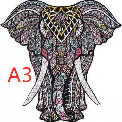 DIY Wooden Puzzles Animal Shaped The Best Christmas Gift Wooden Puzzles