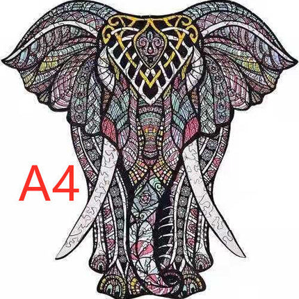 DIY Wooden Puzzles Animal Shaped The Best Christmas Gift Wooden Puzzles