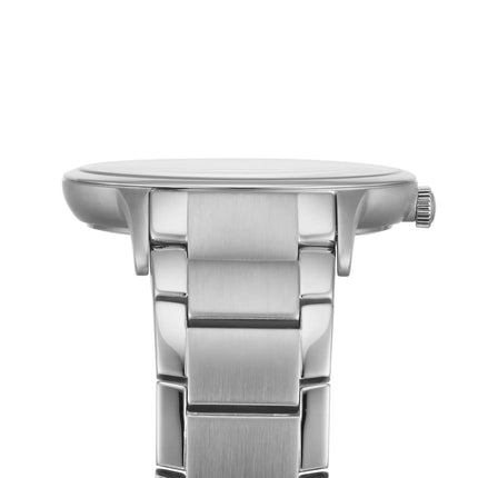 Emporio Armani Men's AR11180 Silver-Tone Stainless Steel Watch with Blue Dial