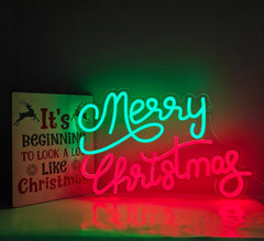 Christmas Decoration Neon LED Signboard