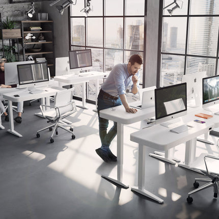 Smart Desk Height Adjustable (Glass Top)