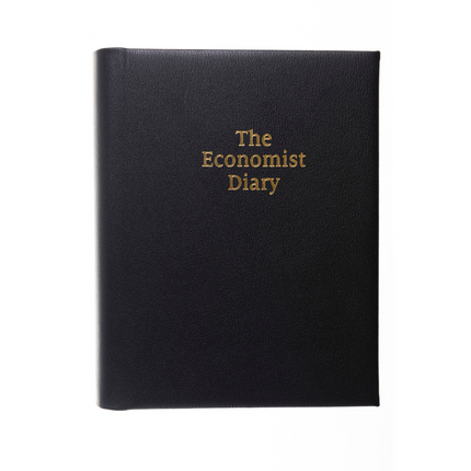 2026 Desk Diary - Week-to-View Planner - Black