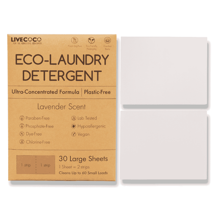 Eco-Laundry Detergent Sheets (60 Loads)