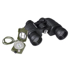 Binoculars + Compass