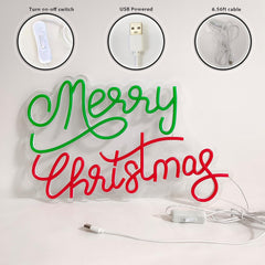 Christmas Decoration Neon LED Signboard