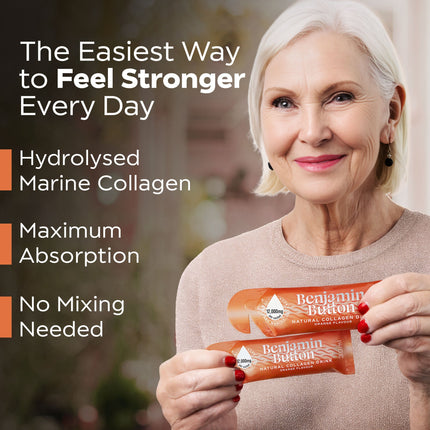 28x Orange 12,000mg Marine Collagen Liquid Sachets