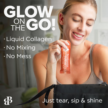 14x Orange 12,000mg Marine Collagen Liquid Sachets