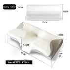 Disc pillow-B01 white ash