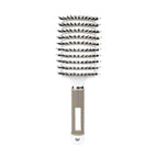 White double hair [rubber bag big bend comb]]