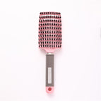 Pink double hair [coated big bend comb]]