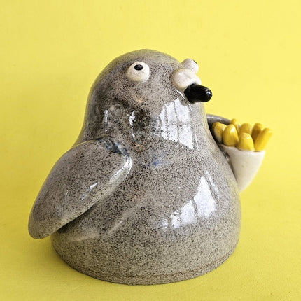 Bryce with the Fries (Pigeon with Chips)