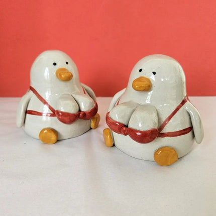 Claire with the Pair - Boobs Duck