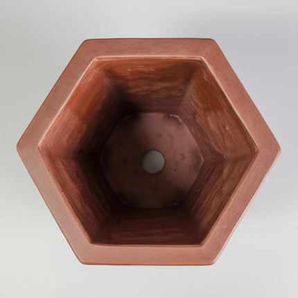 17cm Premium Unglazed Bonsai Pot | Cascade | 17cm x 25cm | Brown