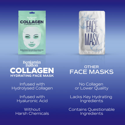 5-Pack Collagen Hydrating Face Mask