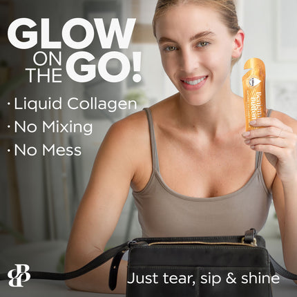 14x Mango 12,000mg Marine Collagen Liquid Sachets