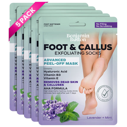 Exfoliating Foot Mask 5-Pack