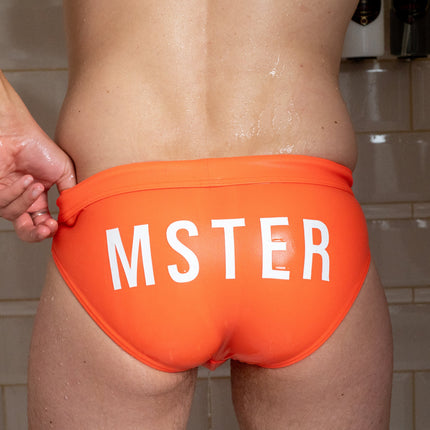 PRE-ORDER Men's Swim Briefs Bright Orange