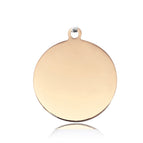 Round / Rose gold / L