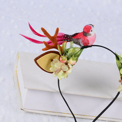 Christmas antler headband