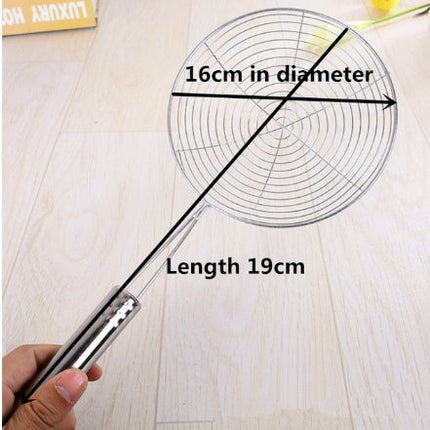 Multi-functional Oil Food Folder Kitchen Accessories Stainless Steel Fried Food  Oil Scoop