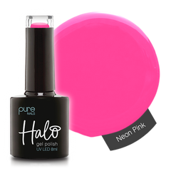 Gel Nail Polish Neon Pink 8ml