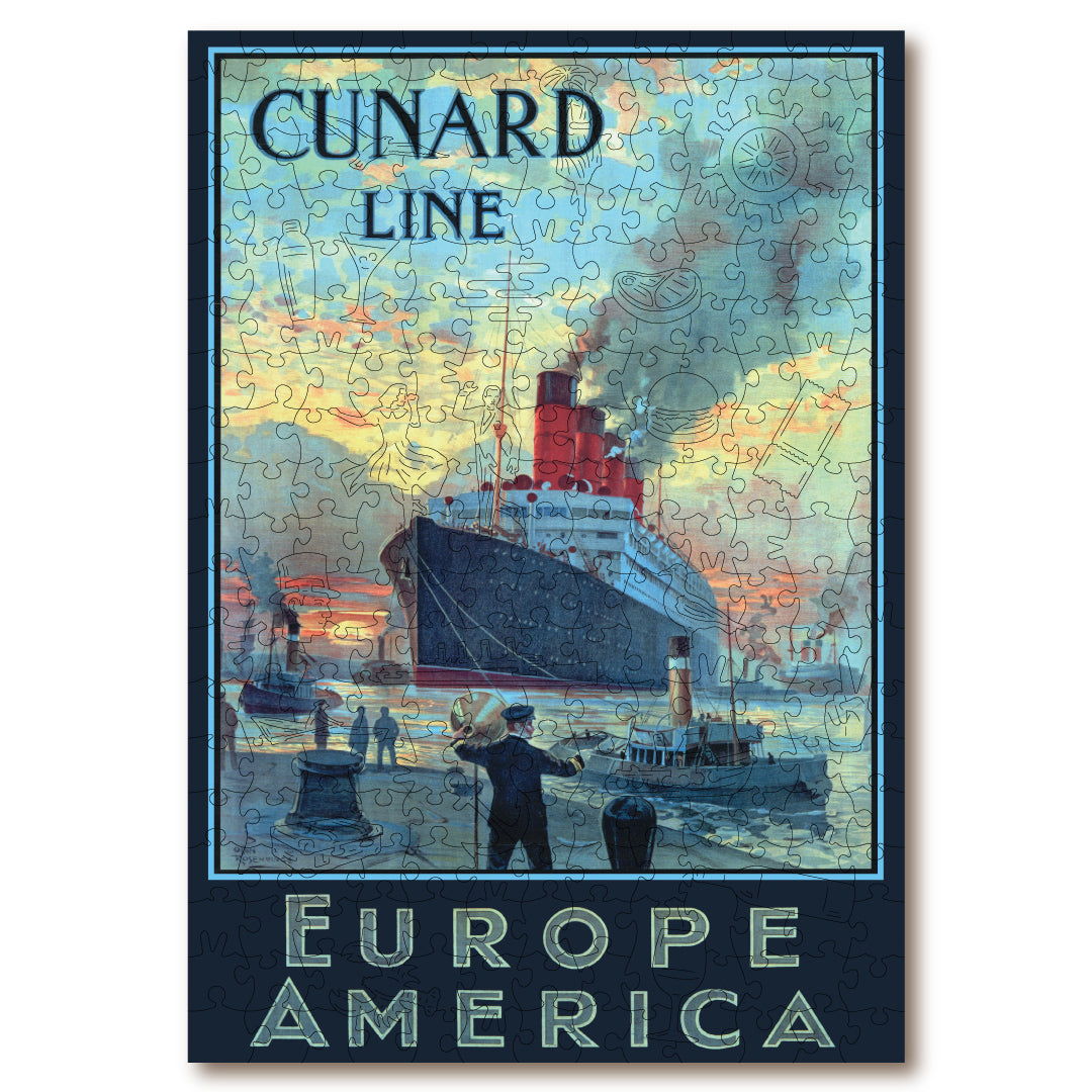 Vintage Poster - Cunard Line