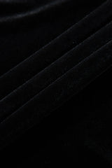 Plus Size Smocked Square Neck Long Sleeve Dress