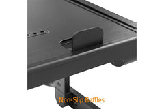 ProperAV Laptop Stand for Bed / Sofa / Desk with Adjustable Legs & Mouse Pad - Black