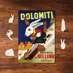 Vintage Poster - Dolomiti MINI QT