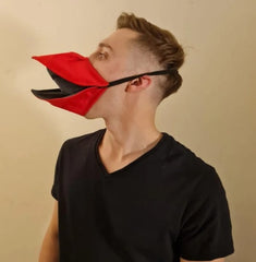 Hand Made Duck Talking Face Cover