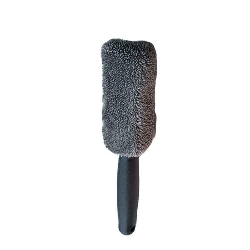 Portable Microfiber Wheel Brush: Auto Wash Cleaner Tool