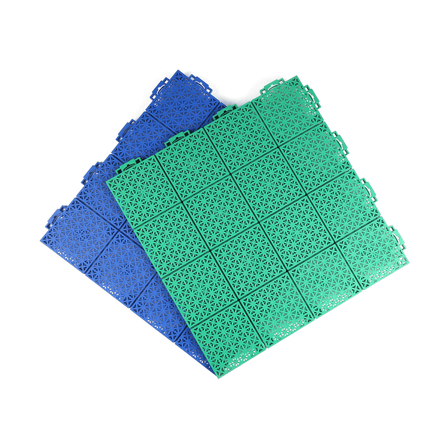 Singles Tennis Court System with Court Markings