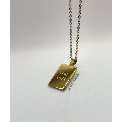The ‘Stay Soft’ Necklace