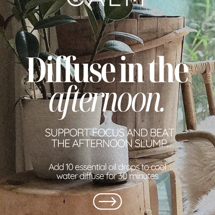 Aroma Diffuser with Blended Oil Steps - Stress relief, Energy Boost, Sleep & Hormone Balance