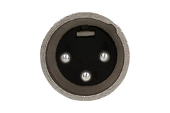 Maplin XLR Male Connector with 3 Copper Contacts Zinc Diecast Shell